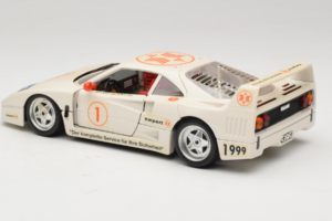 Ferrari F40 #1 Expert Alb 1987 Bburago 1:18 3332-W2 Metal - imaginea 7 din 8