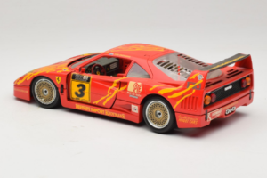 Ferrari F40 #3 F. Kroymans Ferrari Imports Kroymans BBS Wheels Roșu 1987 Bburago 1:18 3032-H1 Metal - imaginea 7 din 8
