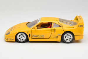 Ferrari F40 Interconti Car HiFi Galben Bburago 1:18 3032-I1 Metal - imaginea 4 din 8