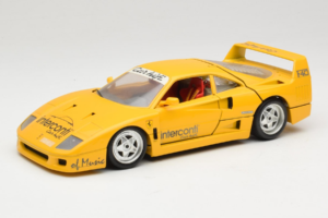 Ferrari F40 Interconti Car HiFi Galben Bburago 1:18 3032-I1 Metal