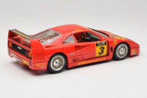 Ferrari F40 Kroymans #3 D. Waaijenberg Ediție Limitată 1994 Bburago 1:18 3032-L2 Metal - imaginea 3 din 8