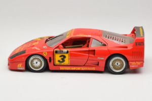 Ferrari F40 Kroymans #3 D. Waaijenberg Ediție Limitată 1994 Bburago 1:18 3032-L2 Metal - imaginea 4 din 8