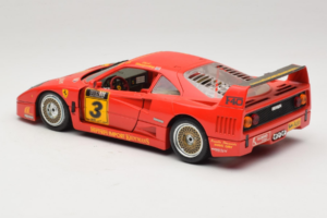 Ferrari F40 Kroymans #3 D. Waaijenberg Ediție Limitată 1994 Bburago 1:18 3032-L2 Metal - imaginea 7 din 8