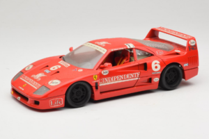 Ferrari F40 #6 V. Colombo L'Indipendente Roșu 1987 Bburago 1:18 3032-L1 Metal