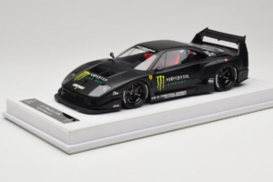 Ferrari F40 LB Works Monster Energy Matt Black BBA 1:18 REMC026 Rășină - imaginea 2 din 7
