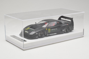 Ferrari F40 LB Works Monster Energy Matt Black BBA 1:18 REMC026 Rășină - imaginea 6 din 7