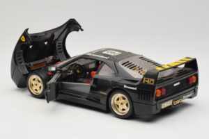 Ferrari F40 Magneti Marelli #3 Negru Bburago 1:18 3022-B1 Metal - imaginea 5 din 8