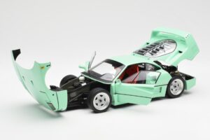 Ferrari F40 Verde Mentă Kyosho 1:18 08416MG Metal - imaginea 2 din 10