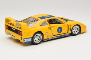 Ferrari F40 #1 Galben Bauer Ediție Limitată 100 buc Bburago 1:18 BSR001 Metal - imaginea 3 din 8