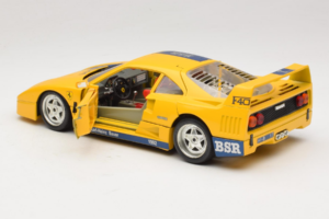 Ferrari F40 #1 Galben Bauer Ediție Limitată 100 buc Bburago 1:18 BSR001 Metal - imaginea 5 din 8