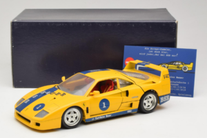 Ferrari F40 #1 Galben Bauer Ediție Limitată 100 buc Bburago 1:18 BSR001 Metal - imaginea 8 din 8