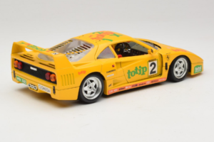 Ferrari F40 Totip Jolly Club #2 Galben Bburago 1:18 3332-Y1 Metal - imaginea 3 din 8