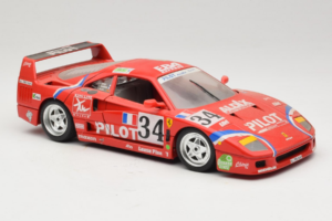 Ferrari F40 LM Pilot #34 Ferte / Thavenin / Palau 24 Hours of Le Mans 1995 Roșu Bburago 1:18 3032-P3 Metal - imaginea 6 din 8