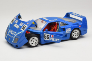 Ferrari F40 Pilot #56 Albastru Bburago 1:18 3332-BL1 Metal - imaginea 2 din 8