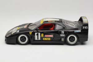 Ferrari F40 Pirelli Agip #1 Negru Bburago 1:18 3332-B1 Metal - imaginea 4 din 8