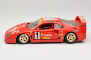 Ferrari F40 Pirelli Agip #1 Ferrari Club Italia Roșu Bburago 1:18 3032-P2 Metal - imaginea 4 din 8