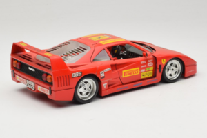 Ferrari F40 Pirelli BBS Roșu Bburago 1:18 3032-P4 Metal - imaginea 3 din 8