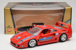Ferrari F40 PPG Auto Refinish Roșu Bburago 1:18 3332-P1 Metal - imaginea 8 din 8