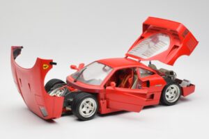 Ferrari F40 Roșu Bburago 1:18 3032 Metal - imaginea 2 din 8