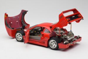 Ferrari F40 Roșu Bburago 1:18 3032 Metal - imaginea 5 din 8