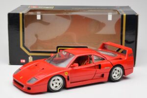 Ferrari F40 Roșu Bburago 1:18 3032 Metal - imaginea 8 din 8