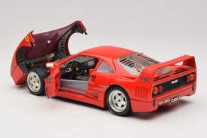Ferrari F40 Roșu Diamond Edition Bburago 1:18 3022-P1 Metal - imaginea 5 din 8