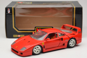 Ferrari F40 Roșu Diamond Edition Bburago 1:18 3022-P1 Metal - imaginea 8 din 8