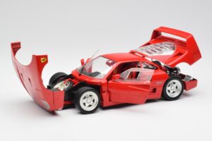 Ferrari F40 Roșu Hot Wheels 1:18 23911 Metal - imaginea 2 din 8