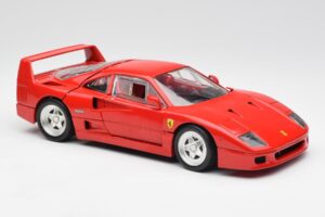 Ferrari F40 Roșu Hot Wheels 1:18 23911 Metal - imaginea 6 din 8