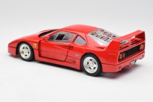 Ferrari F40 Roșu Hot Wheels 1:18 23911 Metal - imaginea 7 din 8