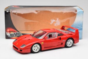 Ferrari F40 Roșu Hot Wheels 1:18 23911 Metal - imaginea 8 din 8