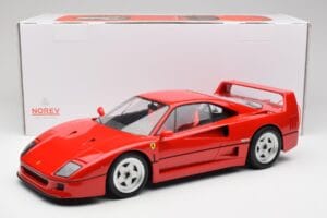 Ferrari F40 Roșu Norev 1:12 127900 Metal - imaginea 6 din 6