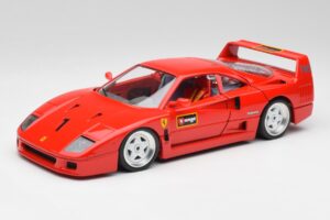 Ferrari F40 Roșu Bburago 1:18 3332 Metal