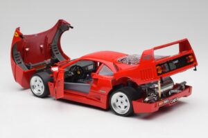 Ferrari F40 Roșu Bburago 1:18 3332 Metal - imaginea 5 din 8