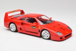 Ferrari F40 Roșu Bburago 1:18 3332 Metal - imaginea 6 din 8