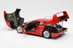 Ferrari F40 Roșu Kyosho 1:18 08416R2 Metal - imaginea 7 din 10