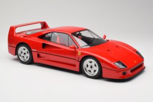Ferrari F40 Rosso Corsa Norev 1:12 127902 Metal - imaginea 4 din 6