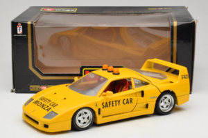 Ferrari F40 Safety Car Galben Bburago 1:18 3032-Y2 Metal - imaginea 8 din 8