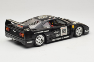 Ferrari F40 Seco #99 Lesseps / Charriol / Balandras Negru Bburago 1:18 3032-B3 Metal - imaginea 3 din 8