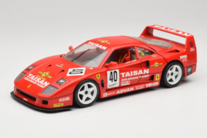 Ferrari F40 #40 T. Ohta / A. Reid Taisan Roșu 1987 Bburago 1:18 3022-T1 Metal