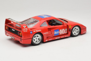 Ferrari F40 #40 the0123 Roșu 1987 Bburago 1:18 3332-P5 Metal - imaginea 3 din 8
