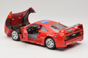 Ferrari F40 #40 the0123 Roșu 1987 Bburago 1:18 3332-P5 Metal - imaginea 5 din 8