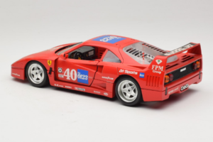 Ferrari F40 #40 the0123 Roșu 1987 Bburago 1:18 3332-P5 Metal - imaginea 7 din 8