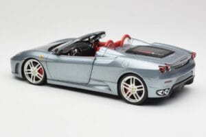 Ferrari F430 Spider Blue Metallic Hot Wheels 1:18 H3074 Metal - imaginea 7 din 8