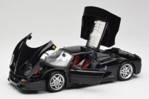 Ferrari F50 Negru Hot Wheels 1:18 23910 Metal - imaginea 2 din 8