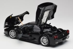 Ferrari F50 Negru Hot Wheels 1:18 23910 Metal - imaginea 5 din 8