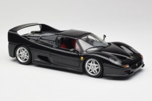 Ferrari F50 Negru Hot Wheels 1:18 23910 Metal - imaginea 6 din 8