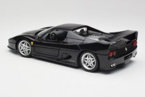 Ferrari F50 Negru Hot Wheels 1:18 23910 Metal - imaginea 7 din 8