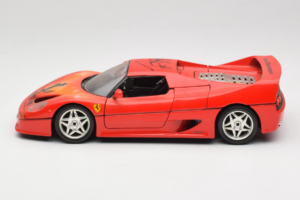 Ferrari F50 Braccio & Gotz M. Schumacher Ediție Semnătură Bburago 1:18 MS Metal - imaginea 4 din 8