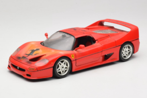 Ferrari F50 Braccio & Gotz M. Schumacher Ediție Semnătură Bburago 1:18 MS Metal